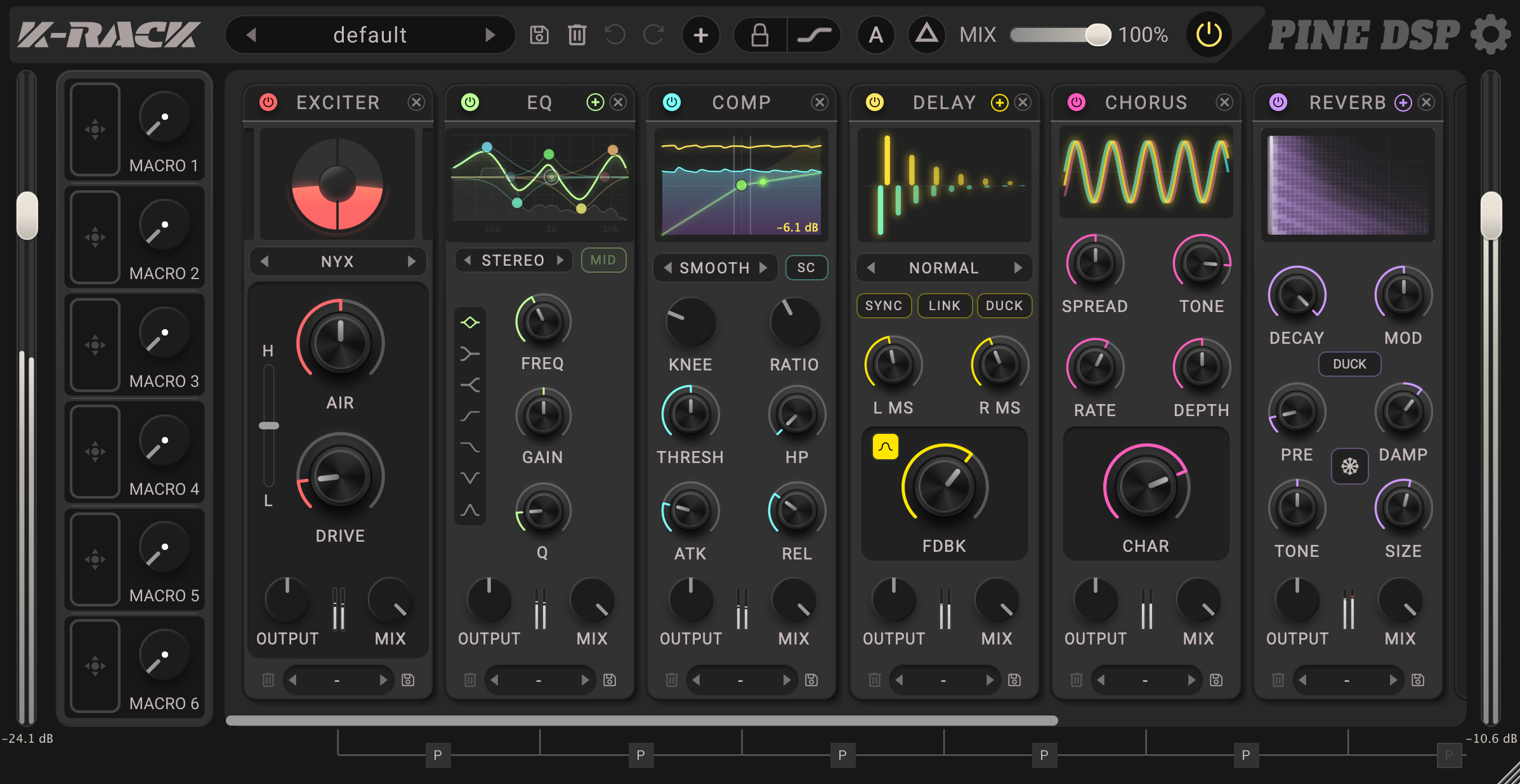 K-Rack plugin UI